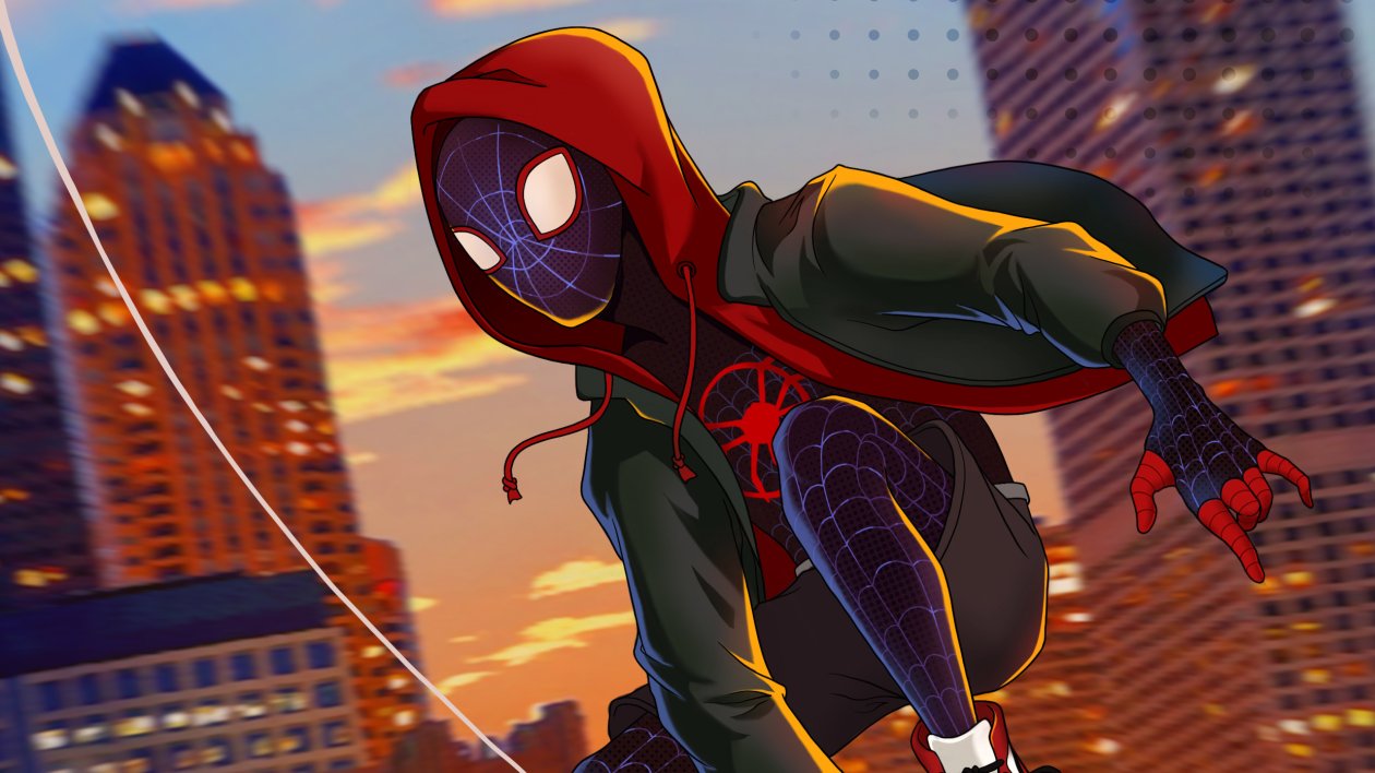 Spiderman Miles Morales Spider Verse