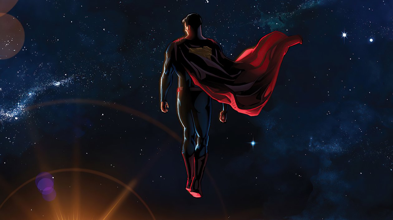 Superman Everything Looks Small From Here 4k