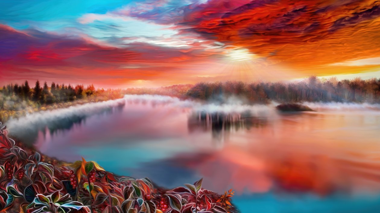 Artistic River