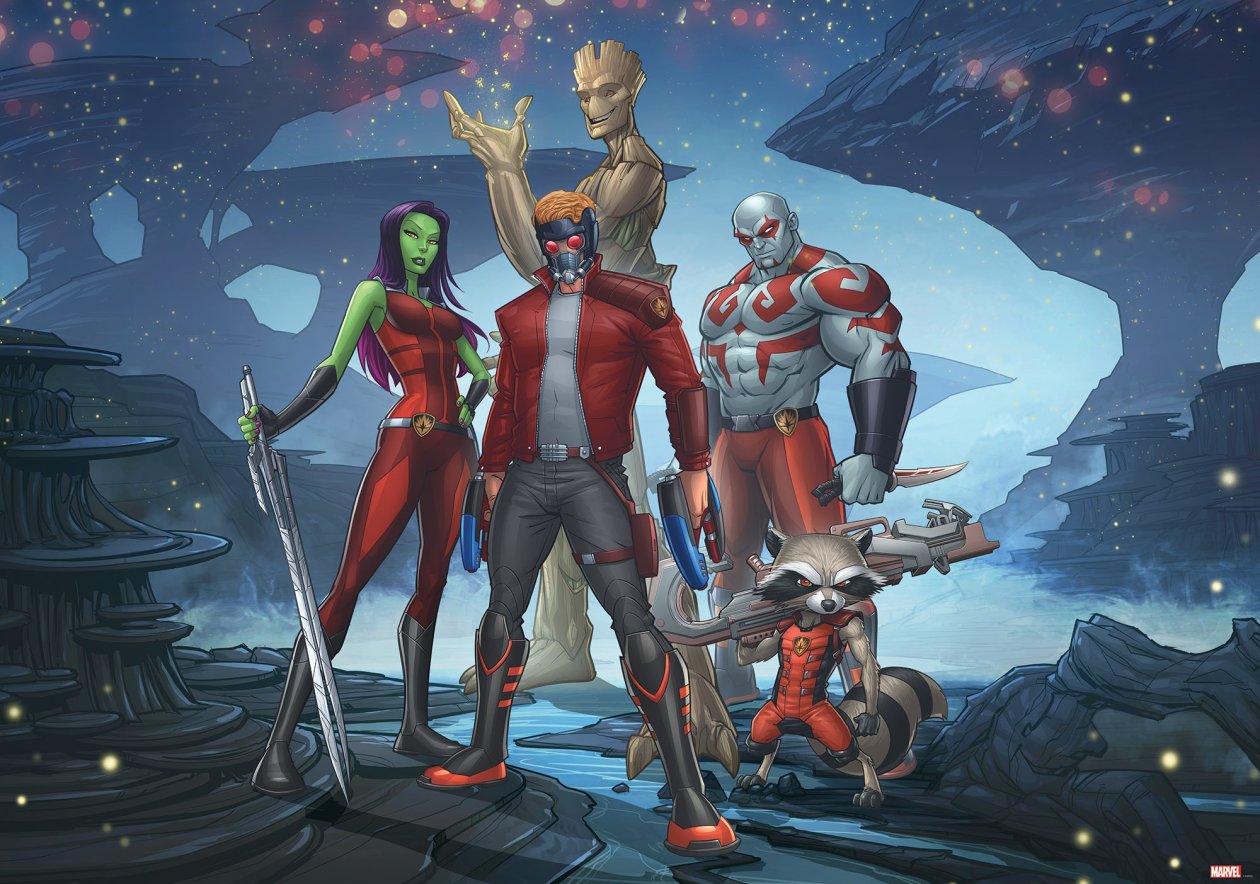 Guardians Of The Galaxy Art