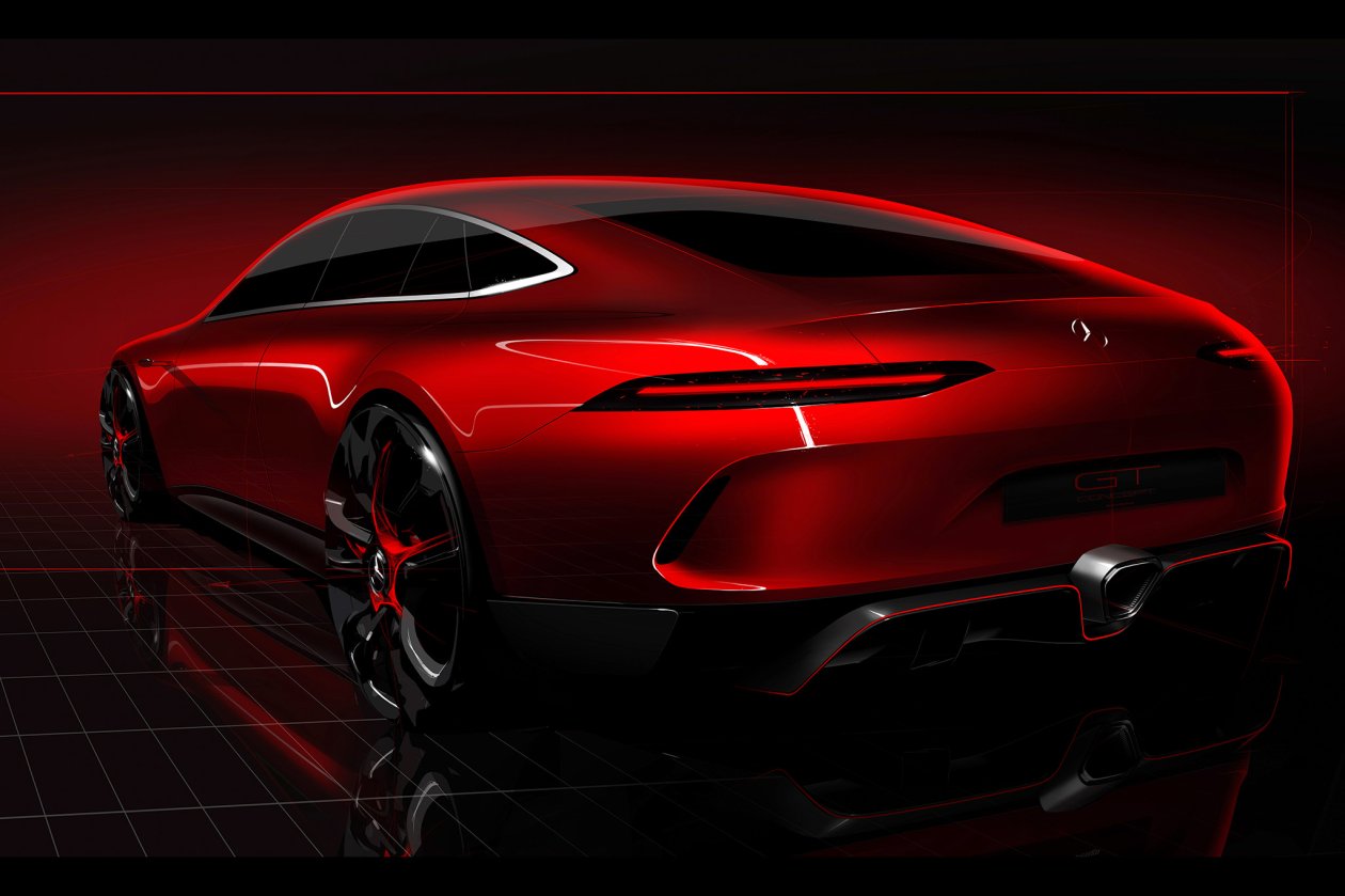 2017 Geneva Mercedes Benz AMG GT Concept
