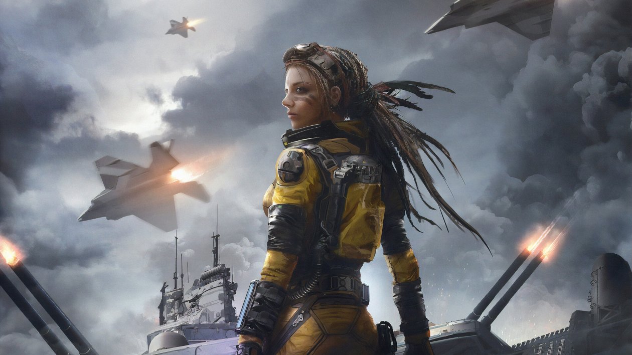 Girl Cyberpunk War