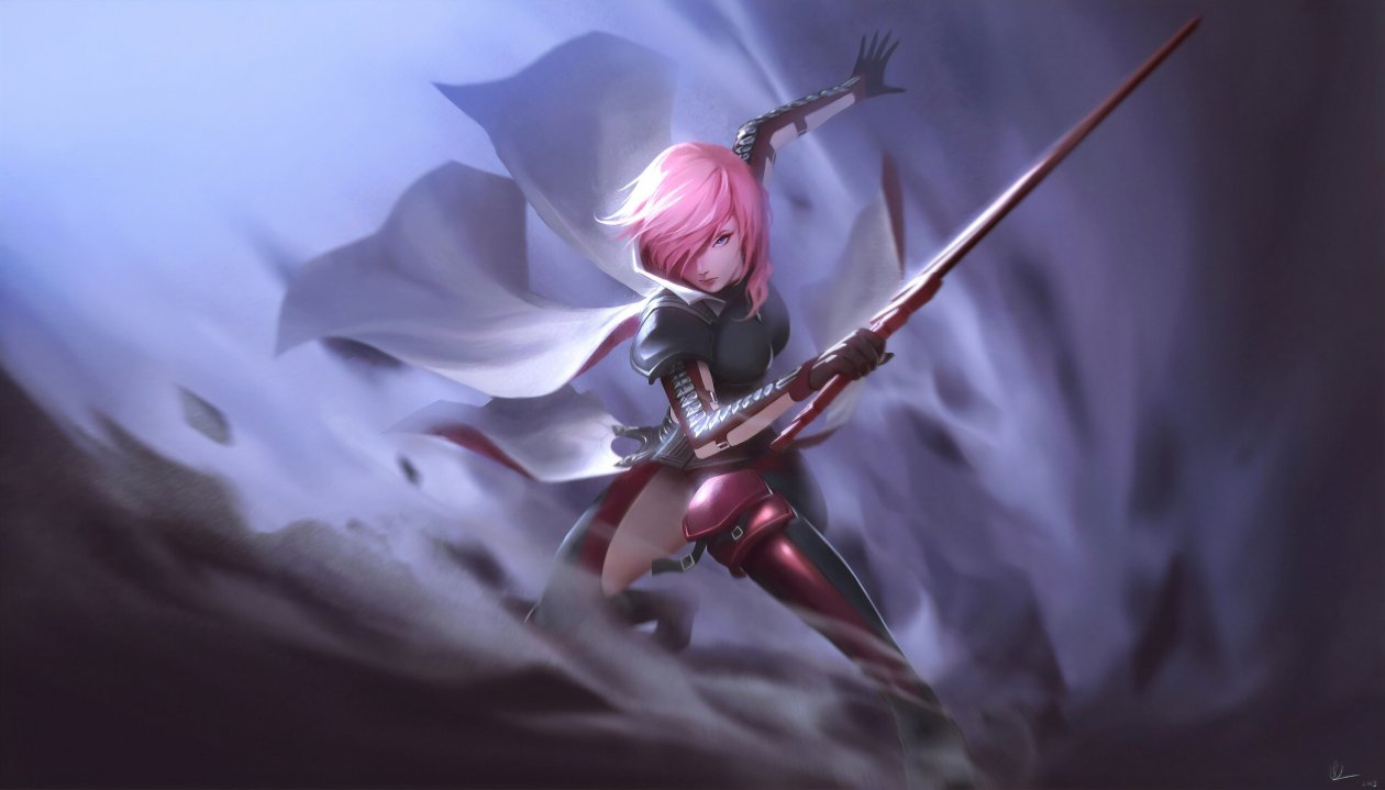 Pink Head Warrior