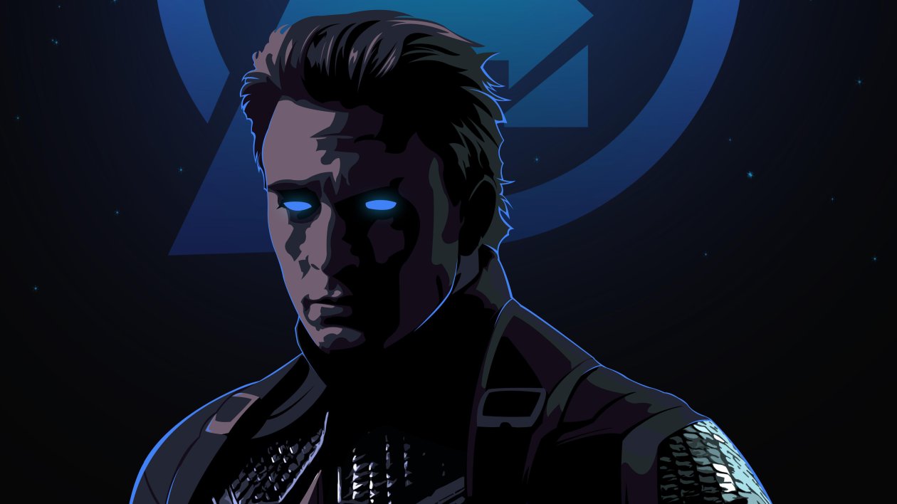 Captain America Endgame Art