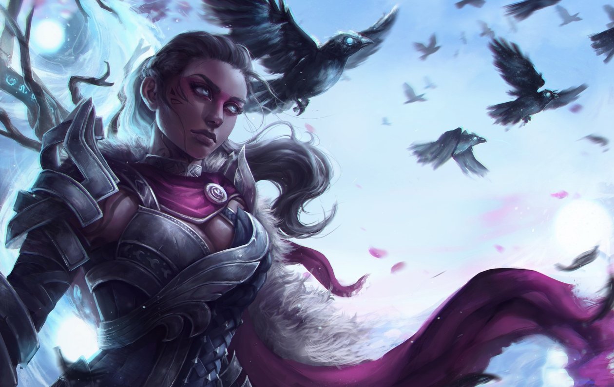 Guild Wars 2 Woman Warrior