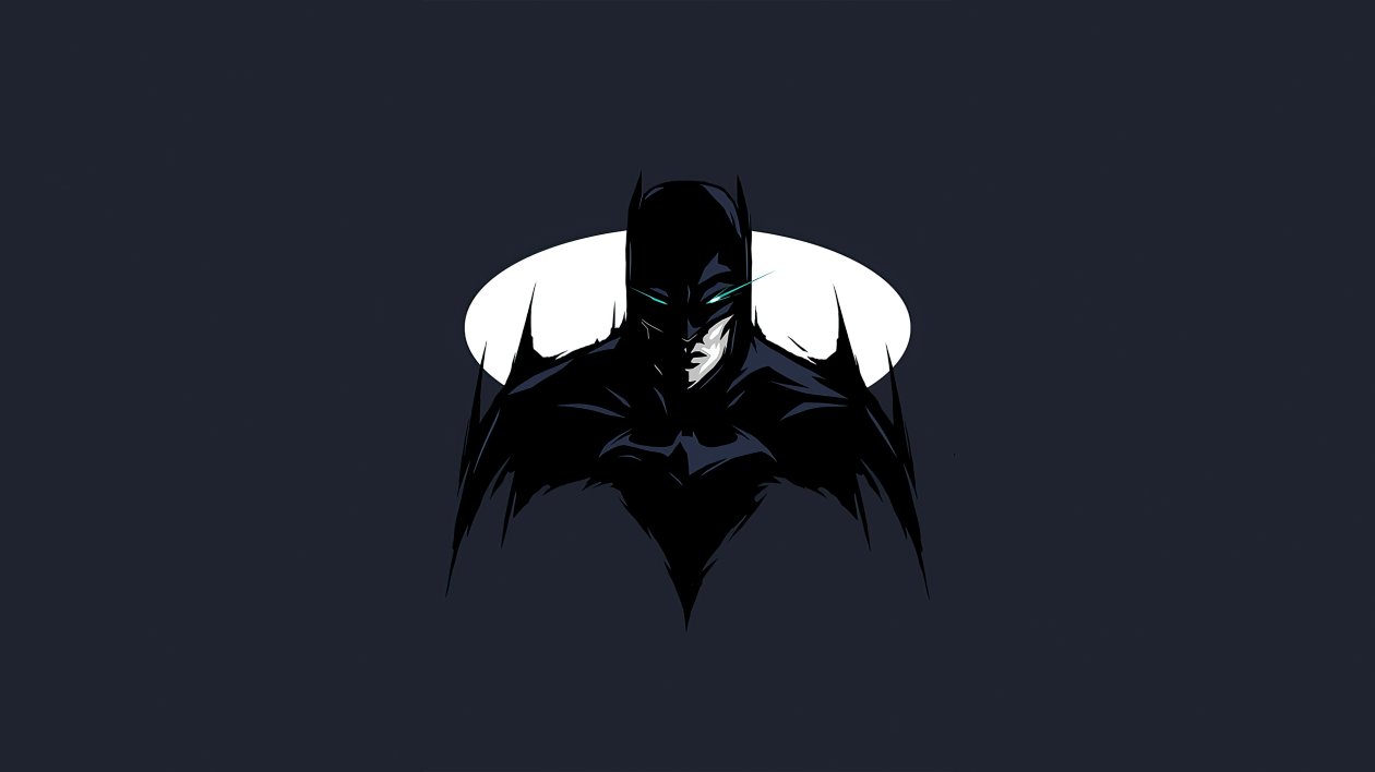 Batman Knight 4k Minimalism