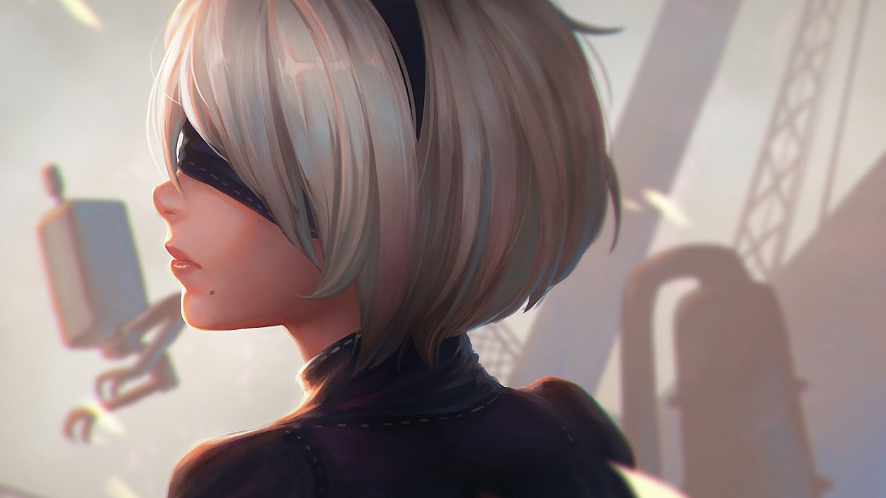 2B Nier Automata Artwork