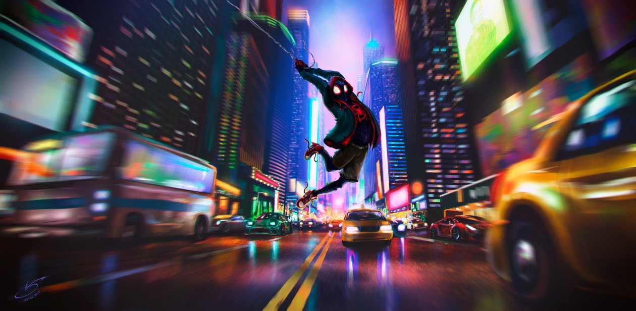 Spider Man In Spider Verse