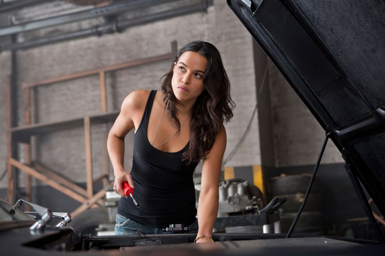 Michelle Rodriguez In Fast And Furious 6