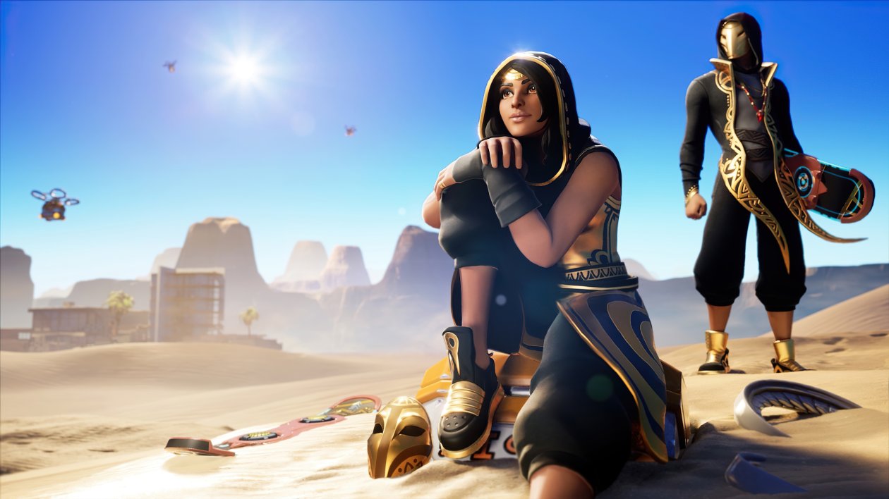 Fortnite Immortal Sands 4k