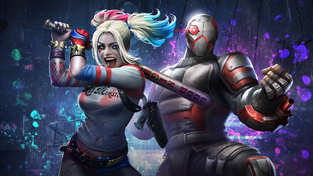 Harley Quinn And Deadshot Injustice 2 Mobile