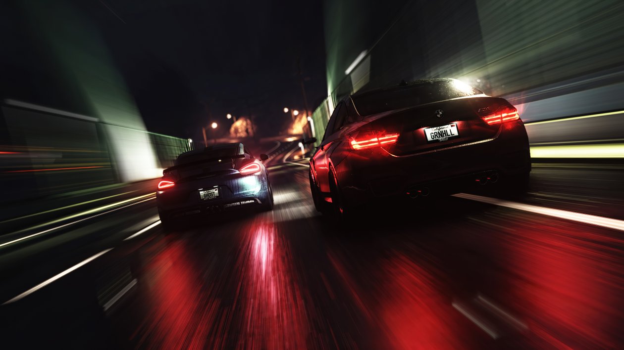 Racing Cars Wrapped Dark 4k