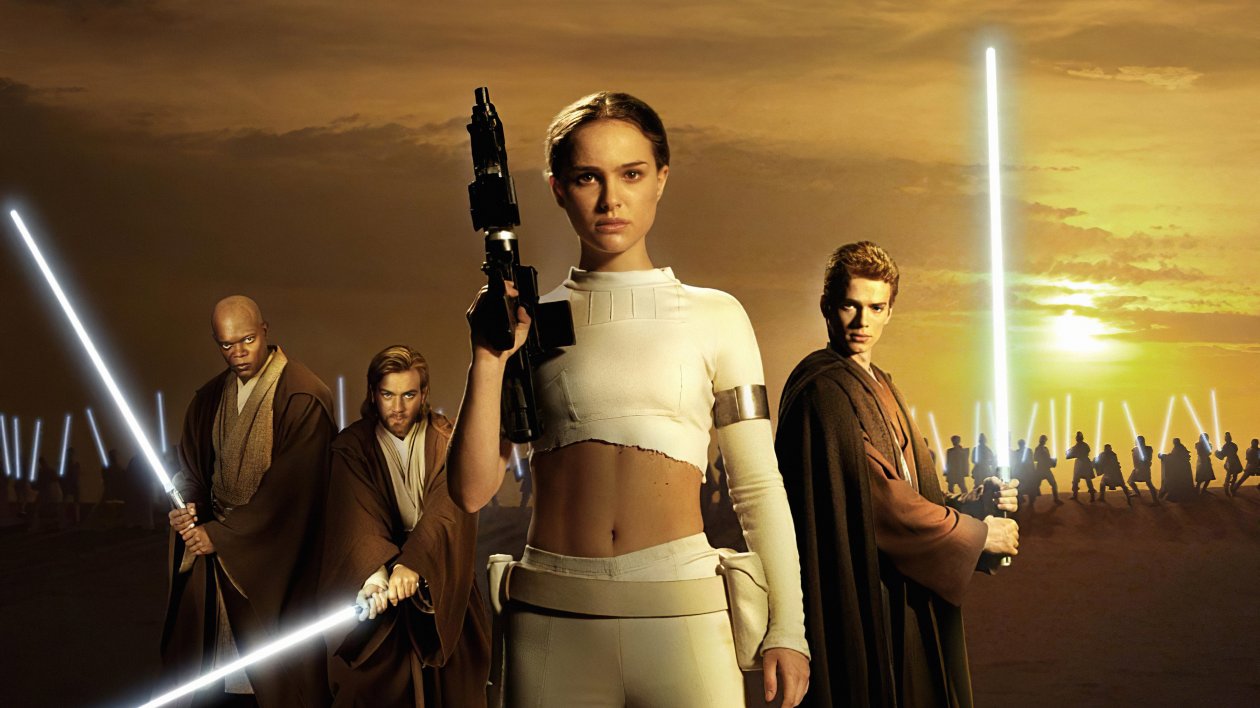 Star Wars Episode II Attack Of The Clones Natalie Portman 4k