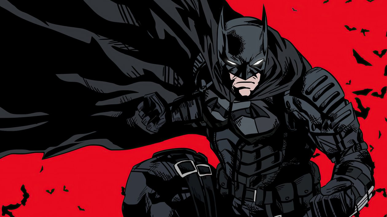 The Batman Pose 4k