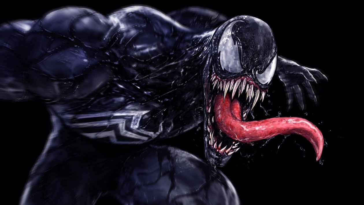 Venom Marvel Art 4k