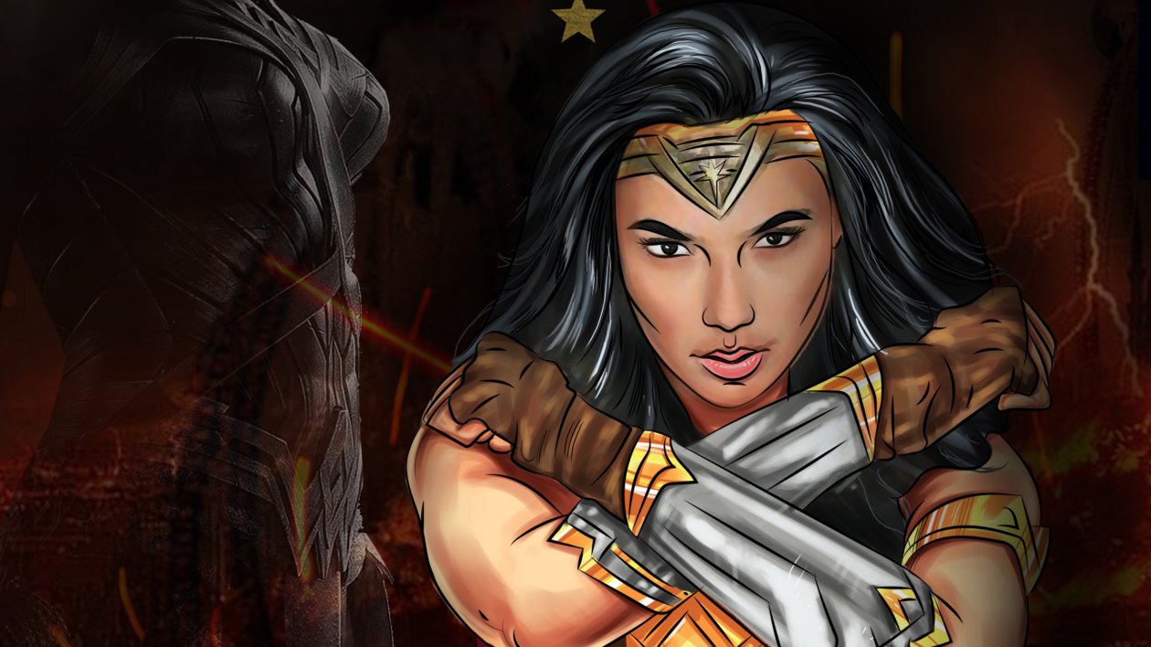 Wonder Woman Crossed Arms