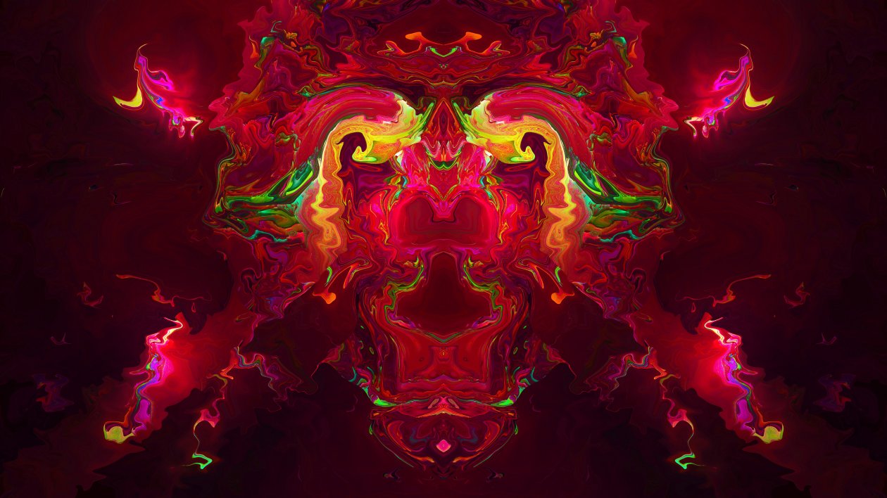 Abstract Destuction Digital Art 4k
