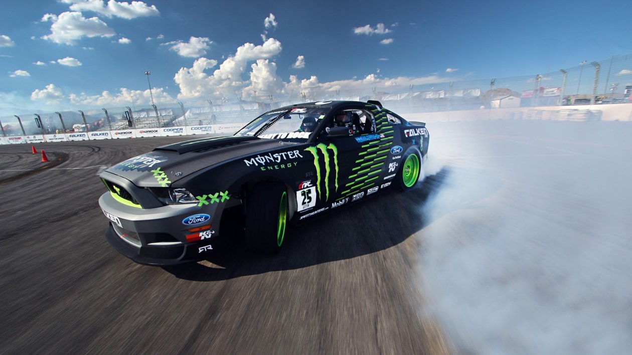 Ford Mustang Monster Car Drift