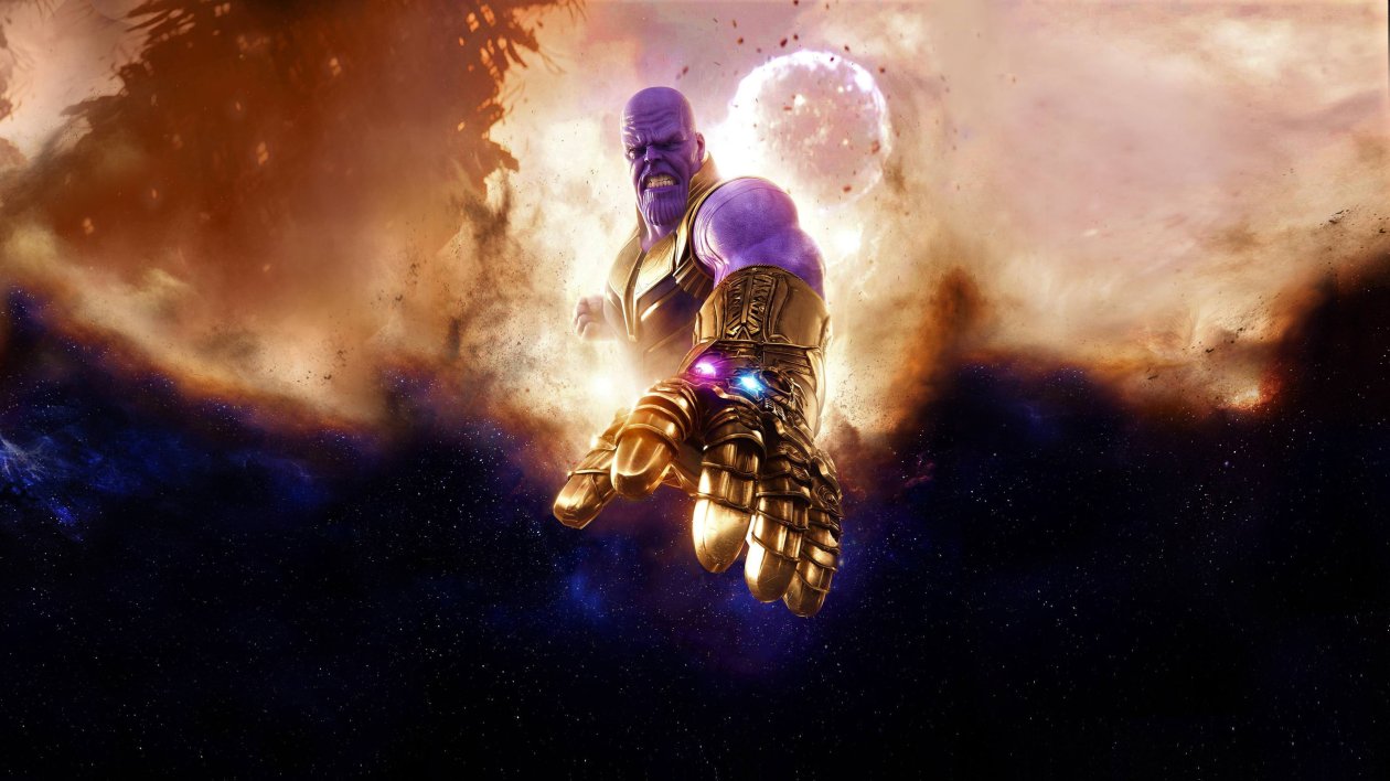 Thanos In Avengers Infinity War Artwork 4k