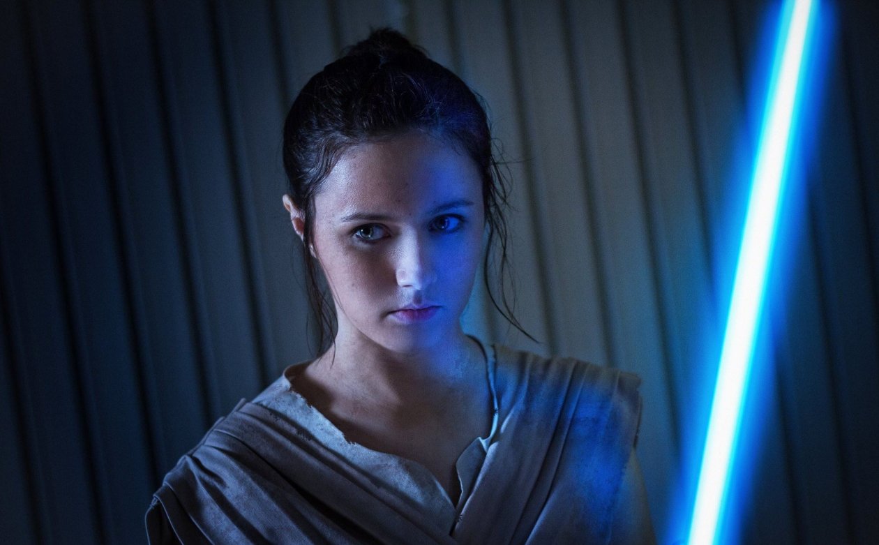 Cosplay Rey Star Wars