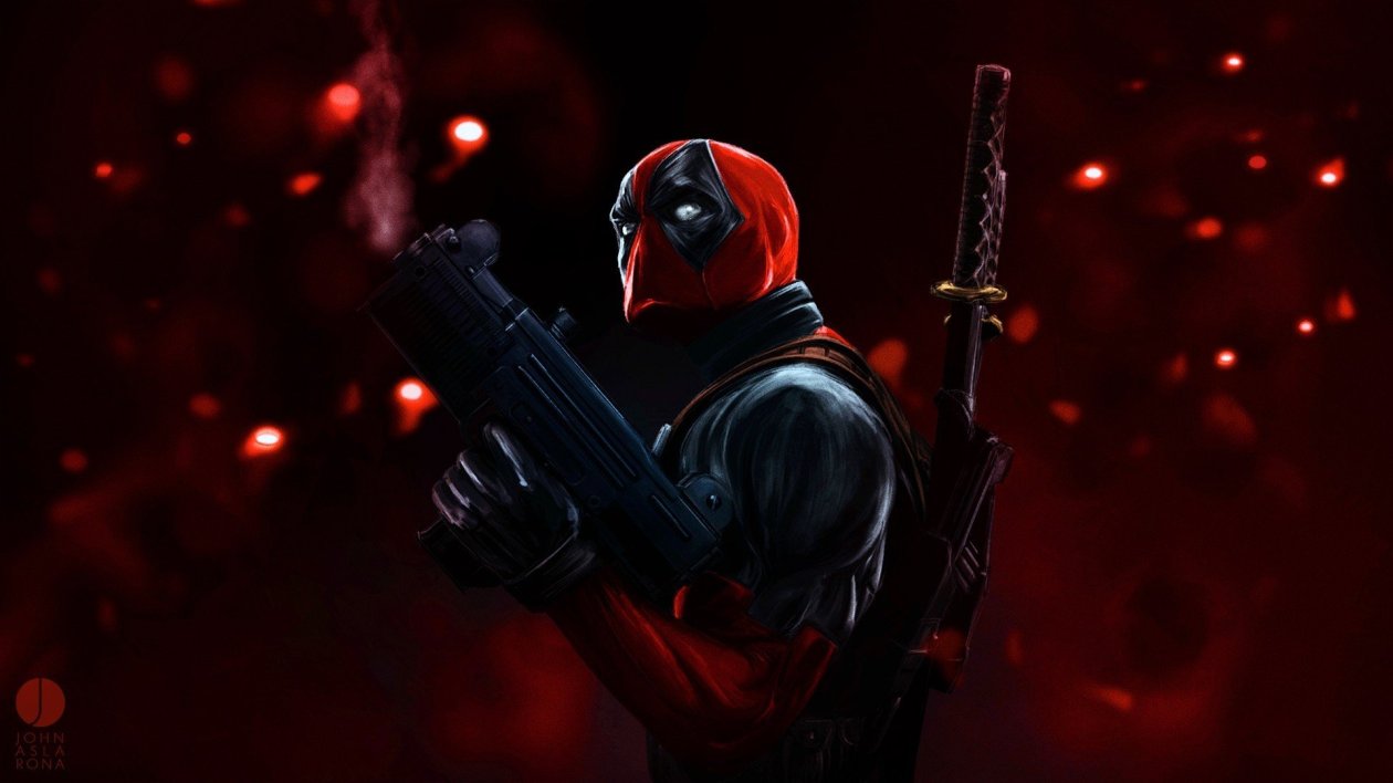 Deadpool Digital Art 2018