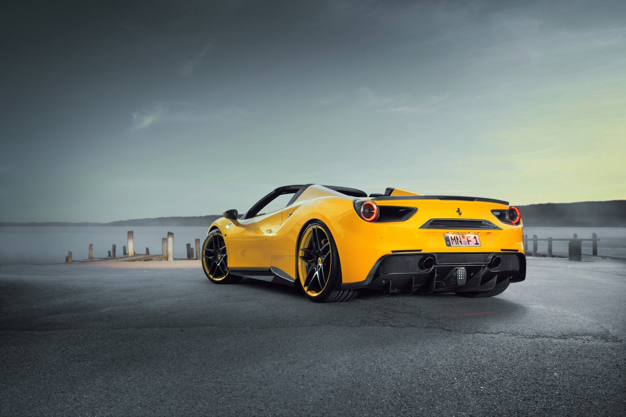 Ferrari 488 Yellow
