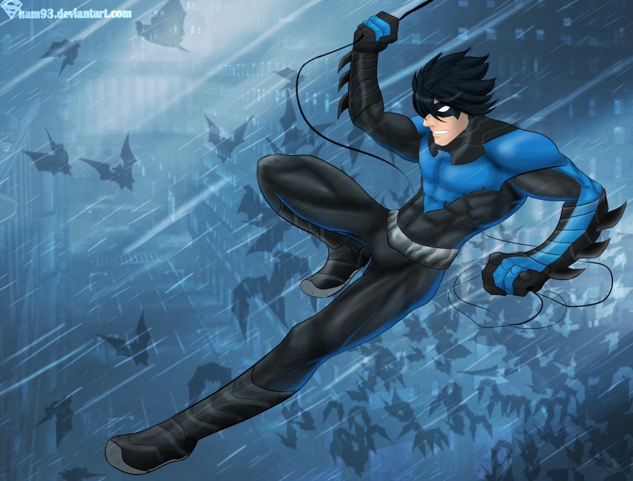 Nightwing 4k Artwork