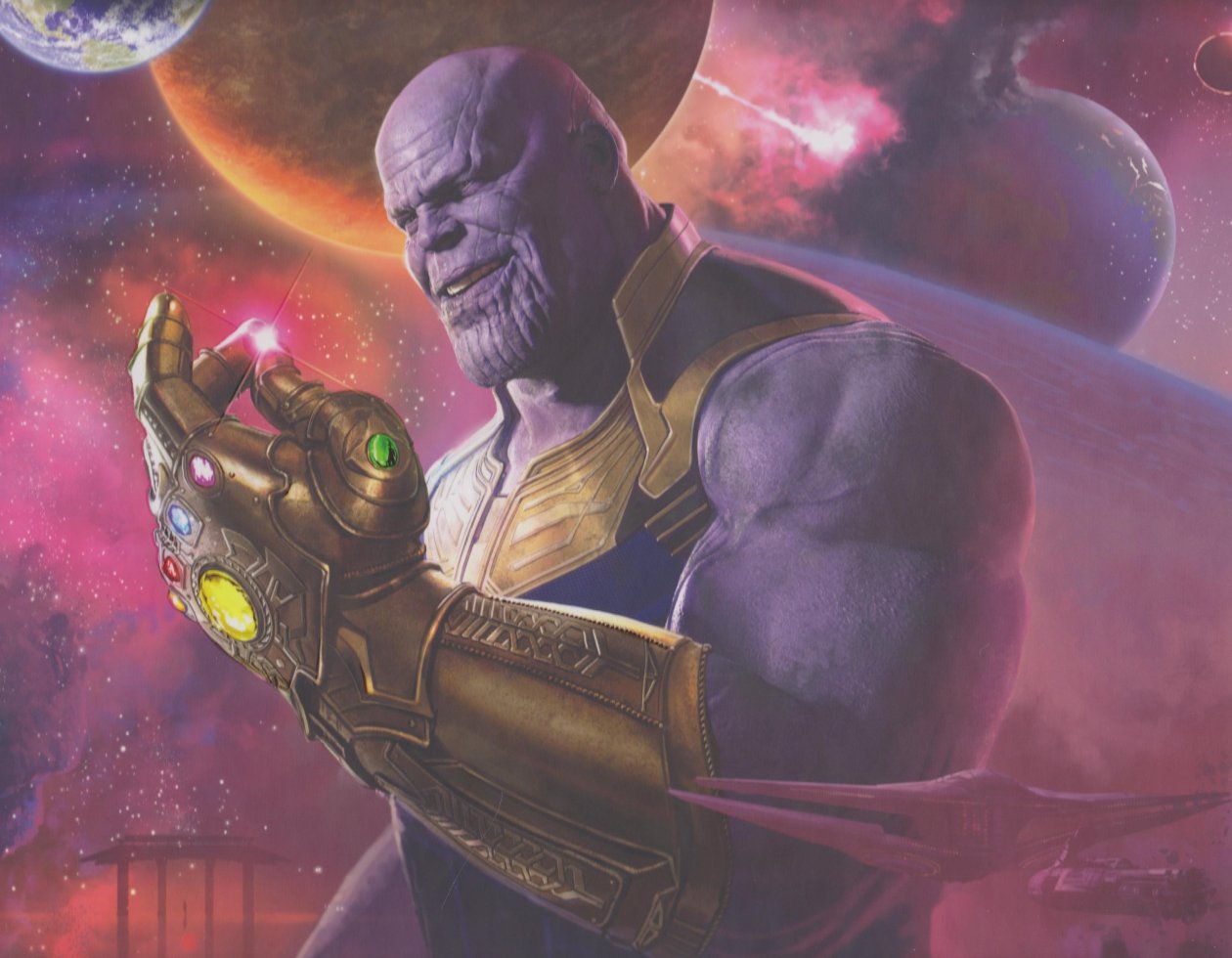 Thanos Concept Art