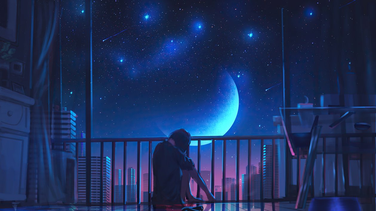 Spending Night In Apartment