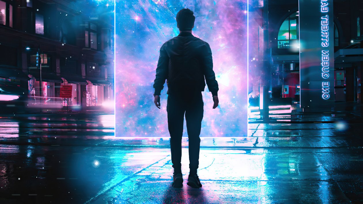 Into The Galaxy Portal 4k