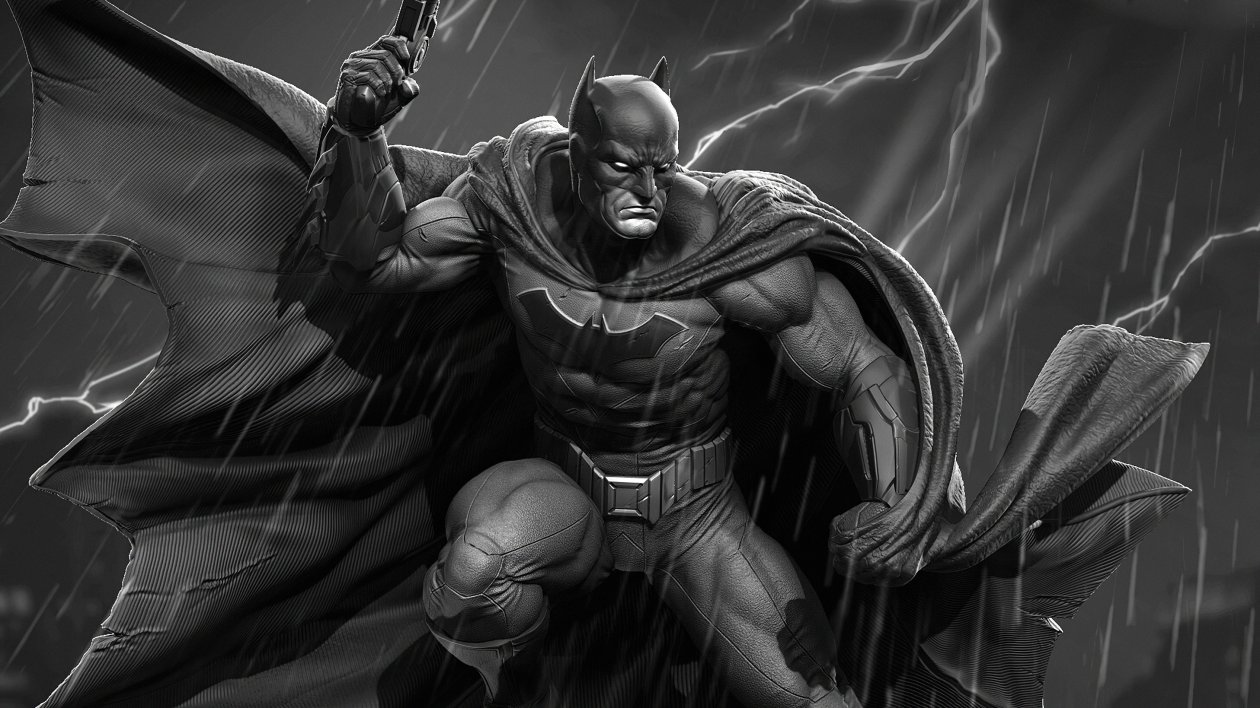 Batman Monochromeart