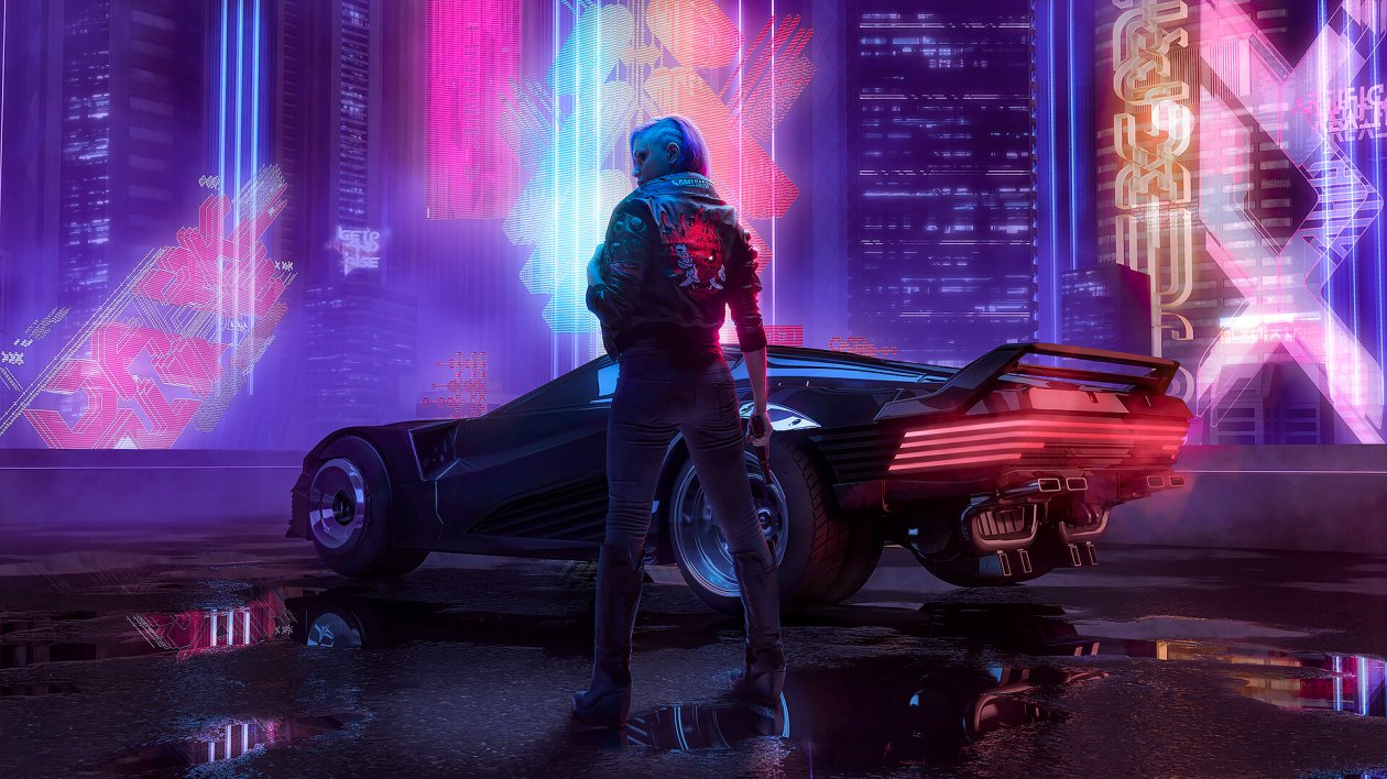 Cyberpunk 2077 Girl Art