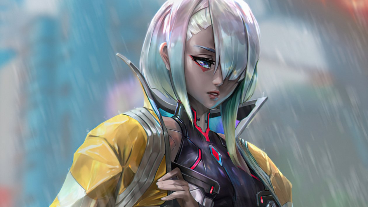 Lucy A Rainy Day In Night City