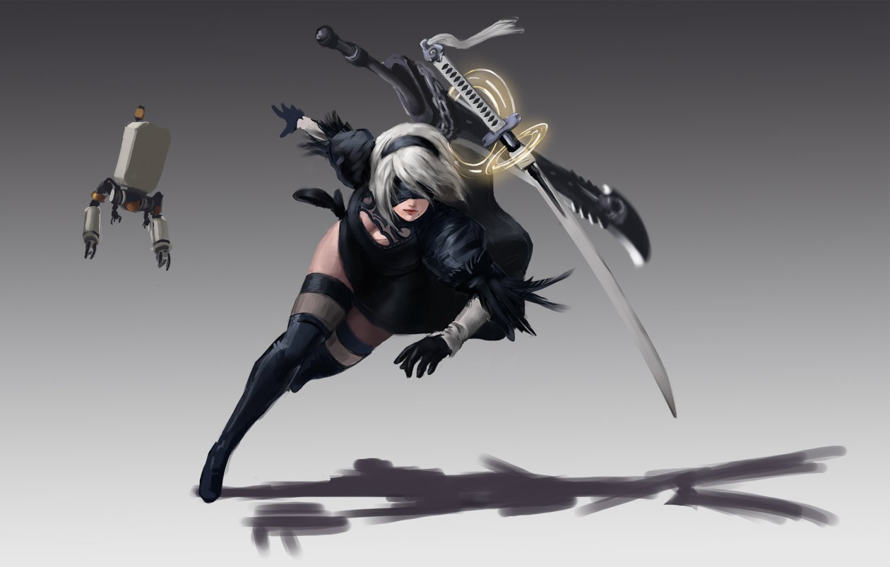 Nier Automata Artwork