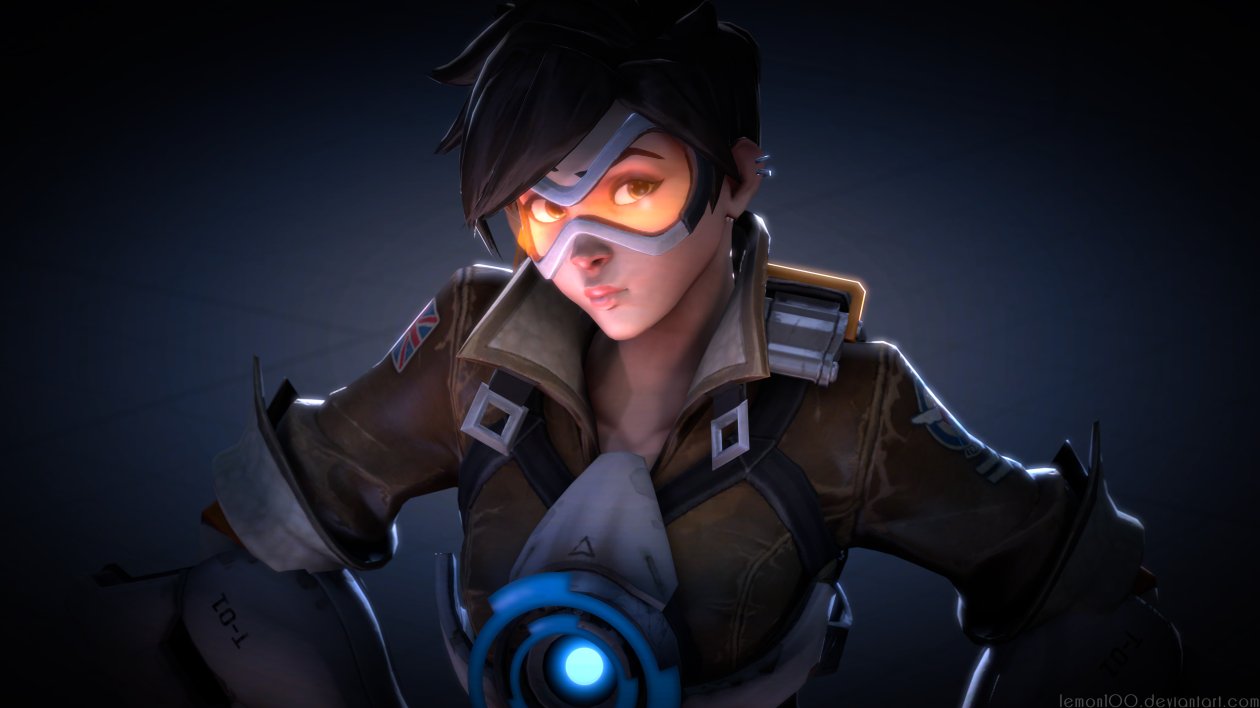 Tracer Ovewatch Art