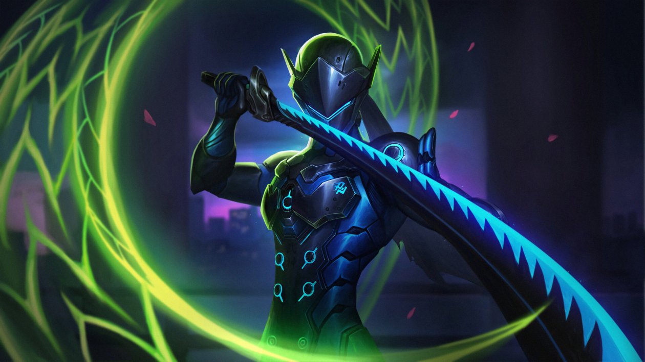 Genji Overwatch Art 4k