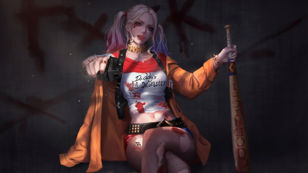 Art Harley Quinn 4k