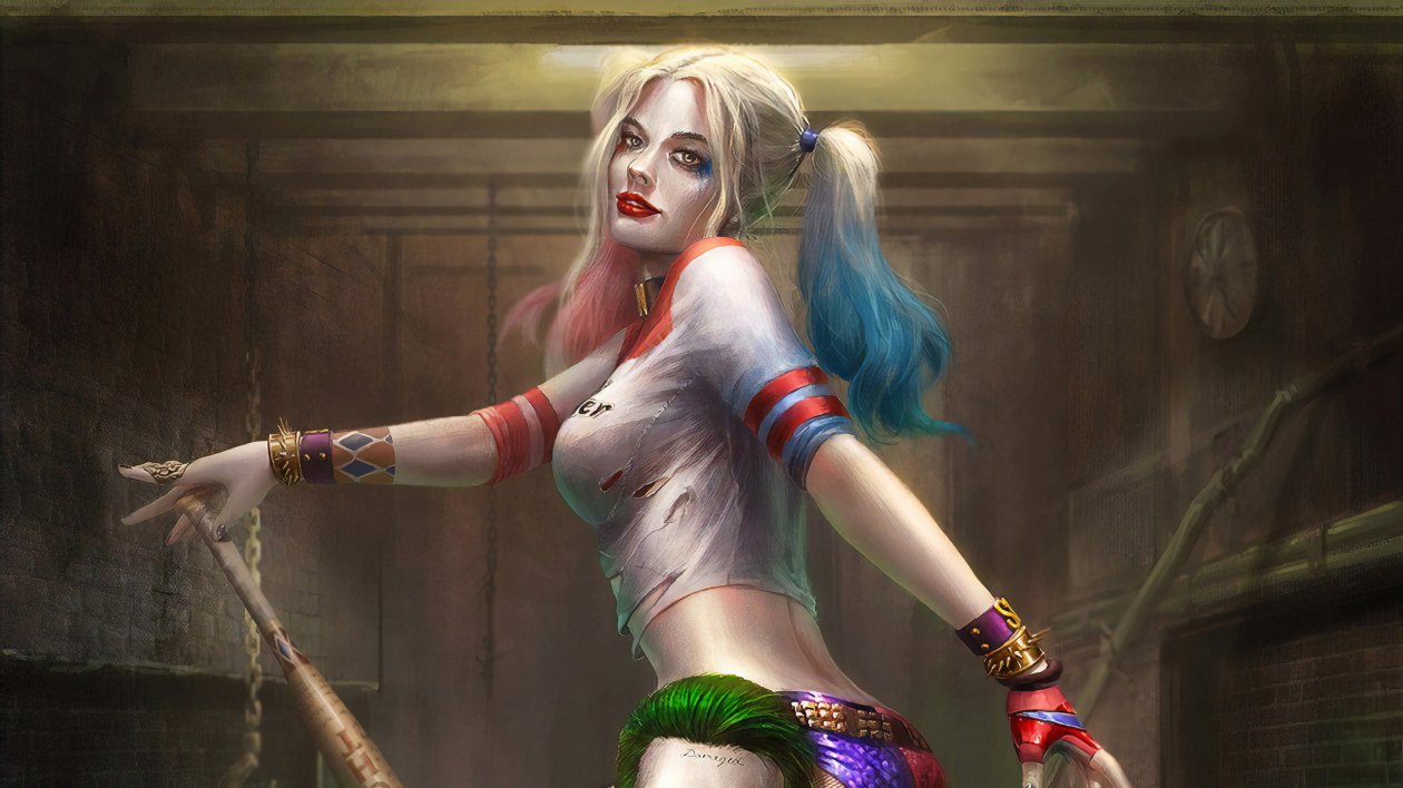 Harley With Joker