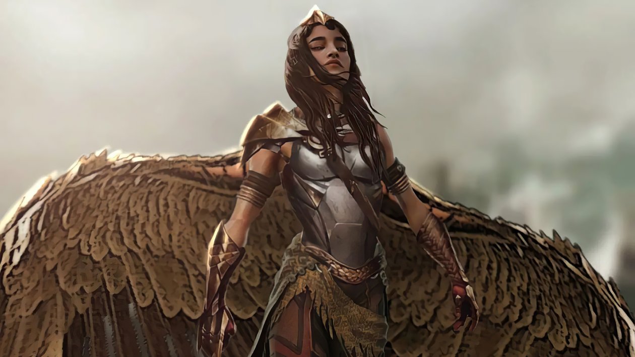 Sofia Boutella Concept Art As Hawkgirl 4k