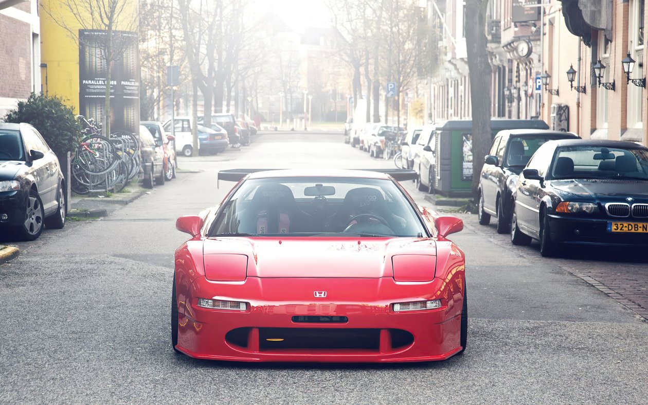 Red Honda Nsx Classic 4k