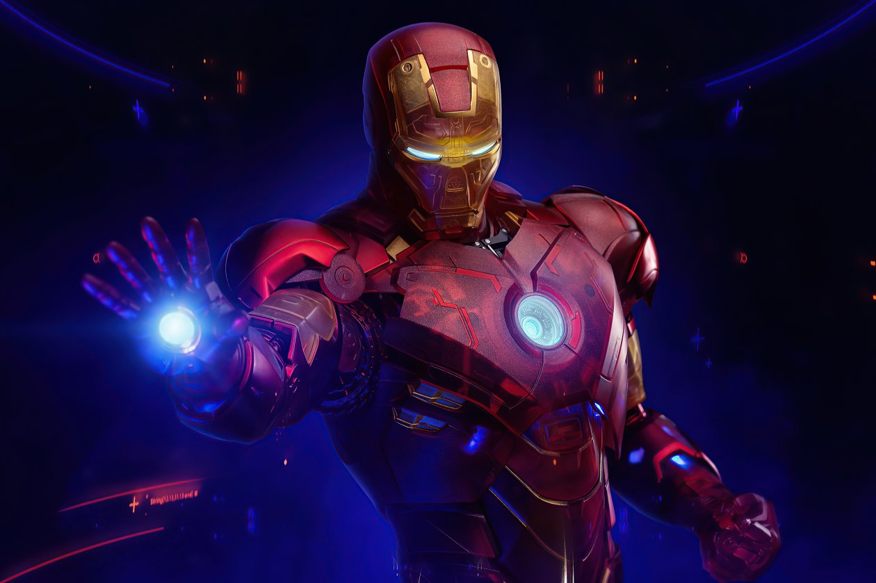 Holographic Iron Man MKIV