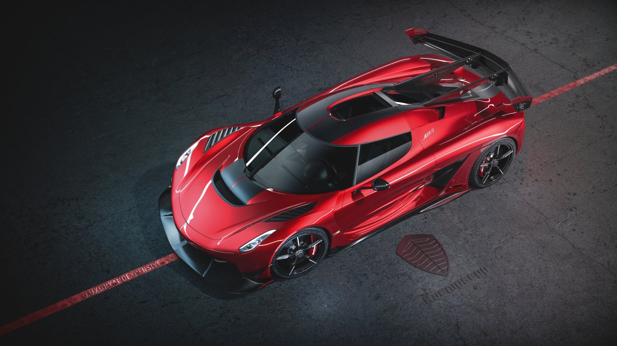 8k Koenigsegg Jesko Cherry Red Edition 10