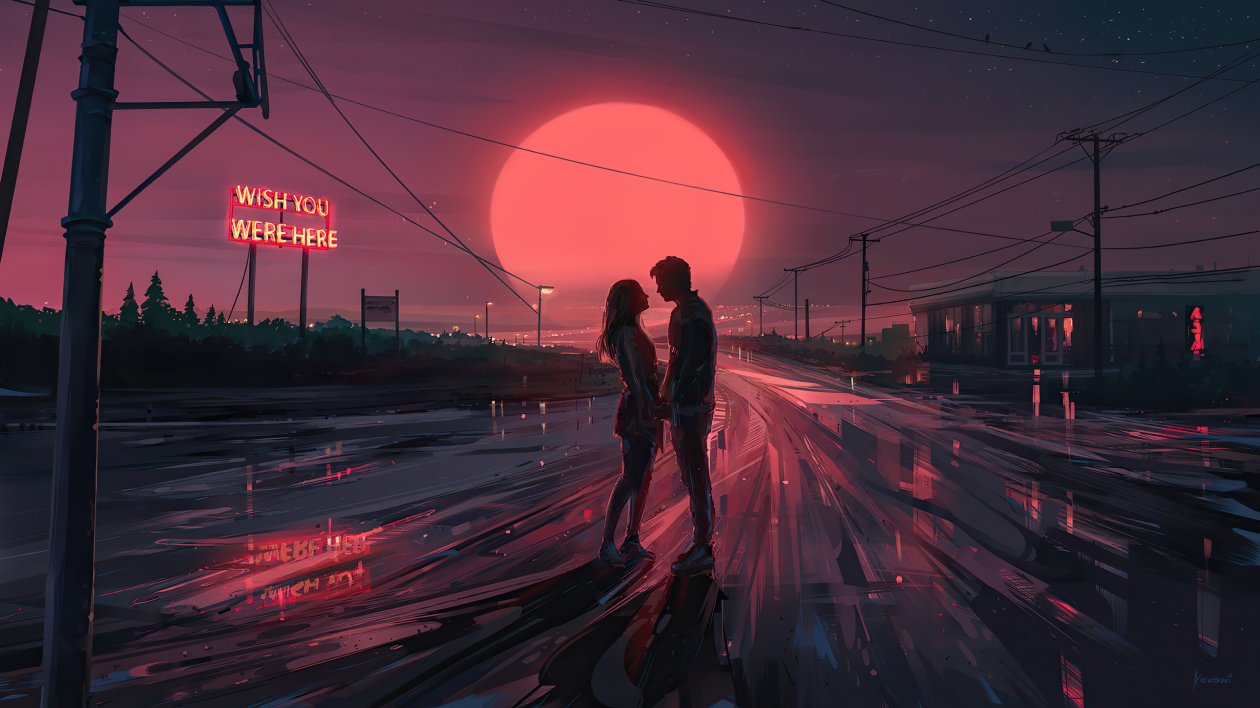 Wish You Were Here 4k