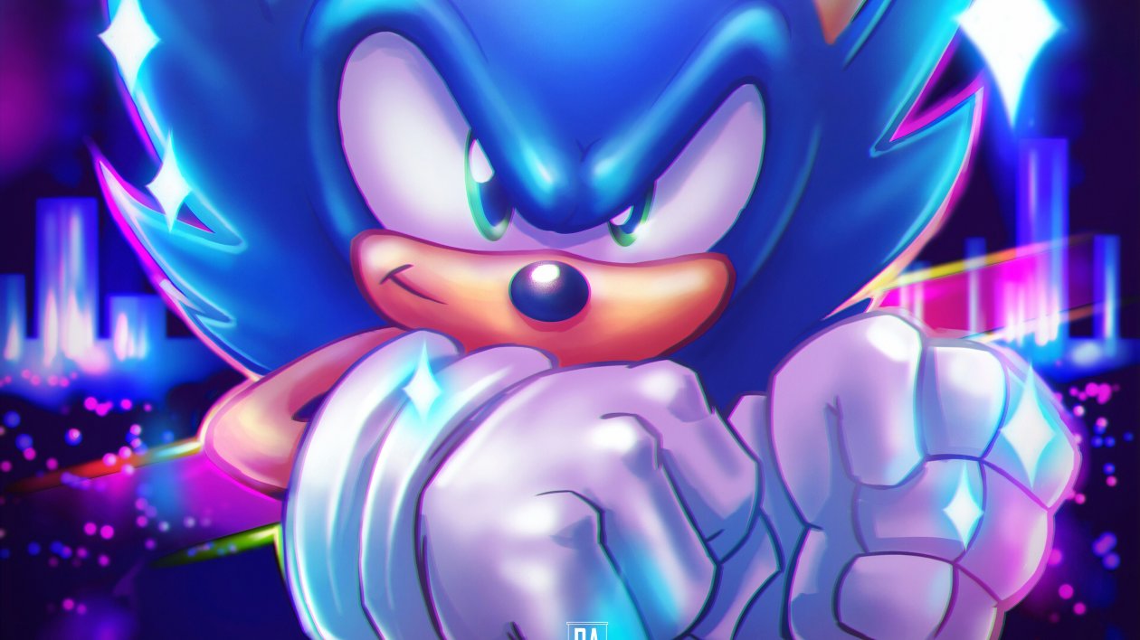 Sonic The Hedgehog Art 4k
