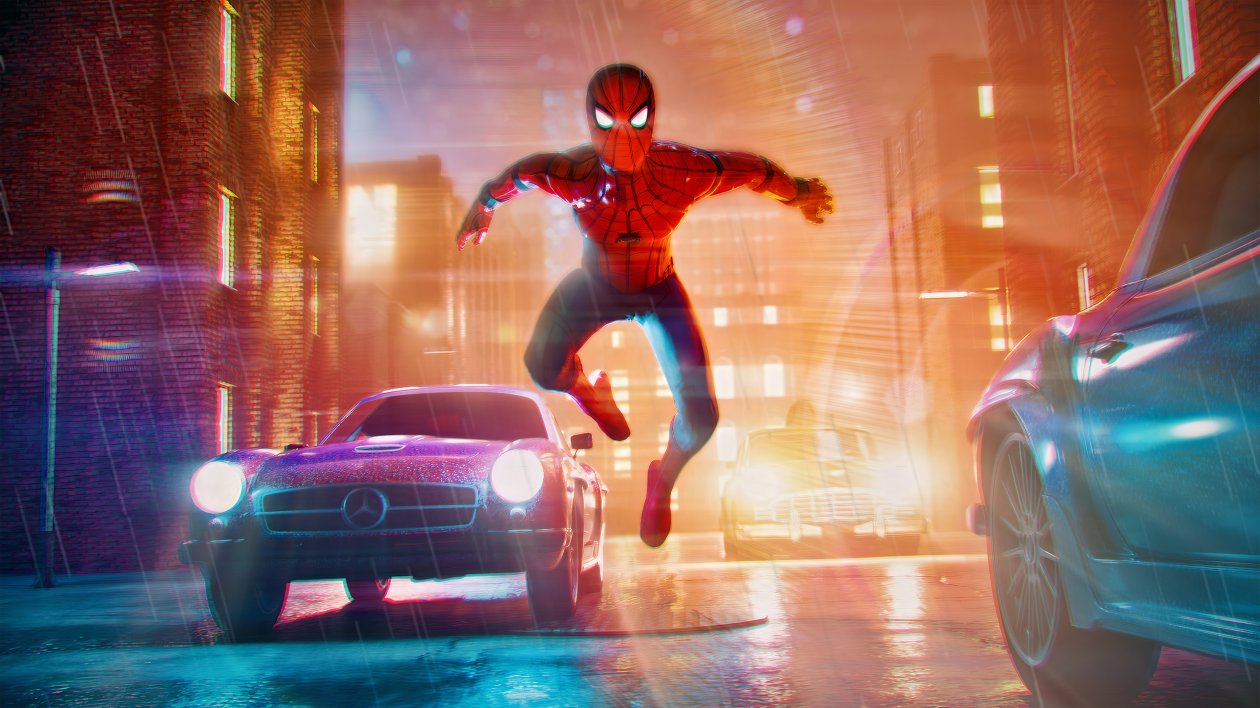 Spiderman In Spider Verse 4k