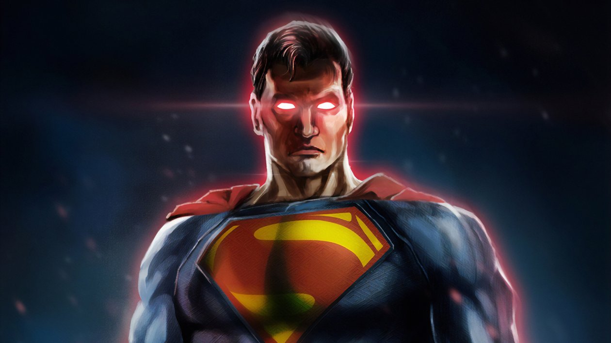 Artwork Superman Red Eye