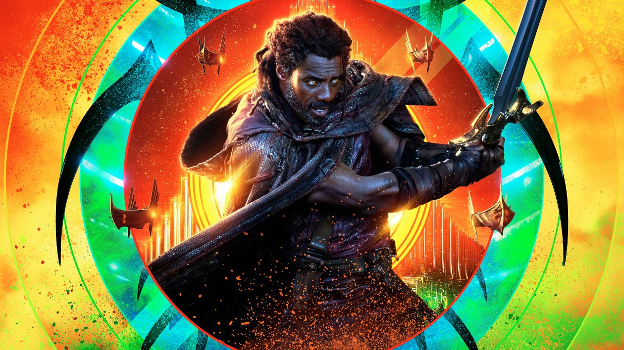 Idris Elba Thor Ragnarok 12k