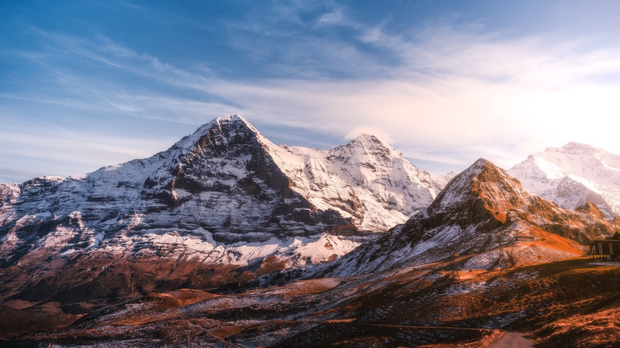 Nature Landscape Mountains 5k