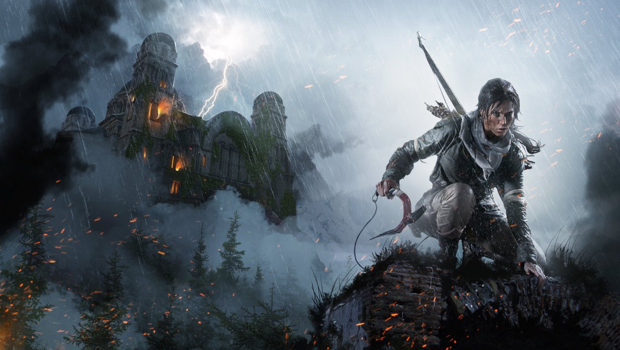 Tomb Raider Fantasy Warrior Girl Artwork Sword 4k