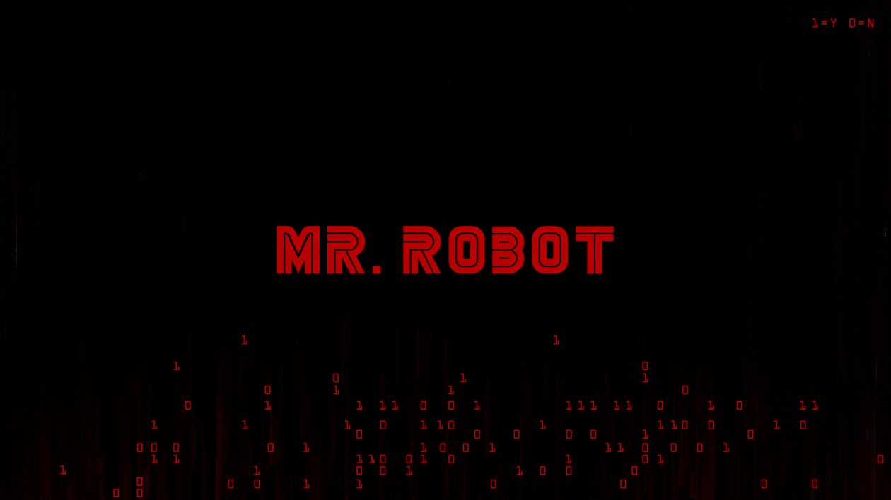 Mr Robot Logo 4k 2018